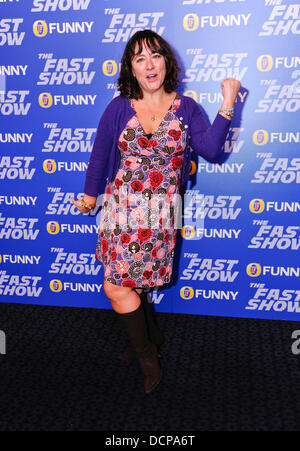 Arabella Weir 'The Fast Show' - sélection VIP - Arrivées Londres, Angleterre - 02.11.11 Banque D'Images