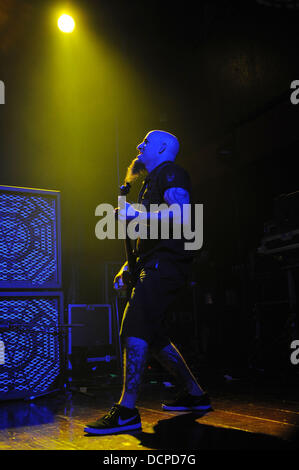 Scott Ian d'Anthrax effectuer à vivre la révolution. Fort Lauderdale, Floride - 02.11.11, Banque D'Images