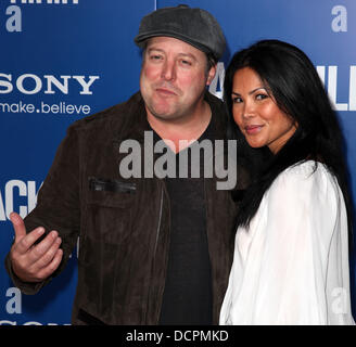 Acteur Gary Valentine (L) Los Angeles premiere de "Jack et Jill" tenue au Regency Village Theatre Westwood, Californie - 06.11.11 Banque D'Images