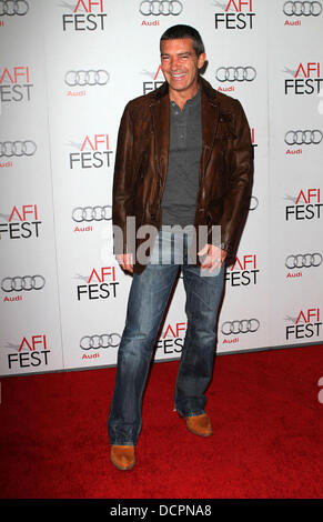 Antonio Banderas Festival 2011 Première de "la loi du désir/ Une soirée avec Pedro Almodovar hommage" tenue au Grauman's Chinese Theatre Hollywood, Californie - 07.11.11 Banque D'Images