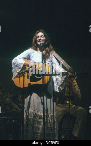 JUDY COLLINS auteur-compositeur-interprète américain de 1967 Banque D'Images