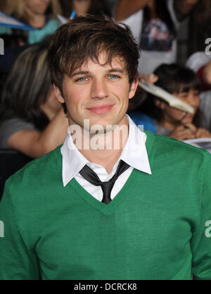 Matt Lanter La Twilight Saga : Breaking Dawn - Part 1 Première mondiale tenue au Nokia Theatre L.A. Vivre à Los Angeles, Californie - 14.11.11 Banque D'Images