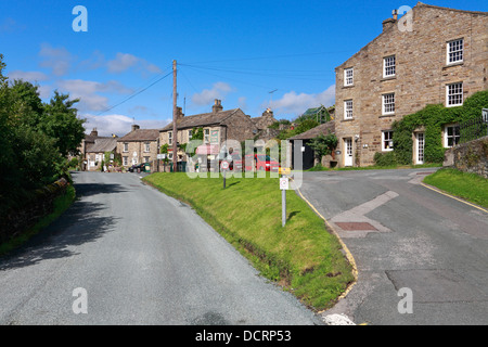 Dans Muker Swaledale, Yorkshire du Nord, Yorkshire Dales National Park, England, UK. Banque D'Images