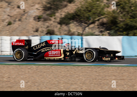 Lotus F1 Team - Kimi Raikkonen - 2013 Banque D'Images