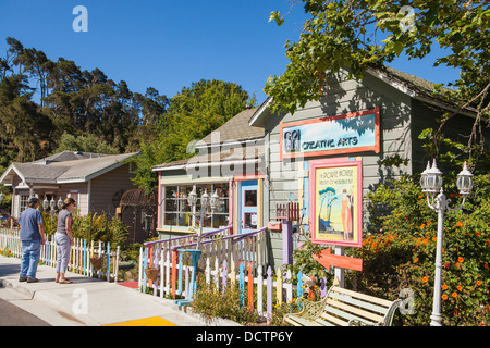 GOWA Arts créatifs, Cambria, Californie, États-Unis d'Amérique Banque D'Images