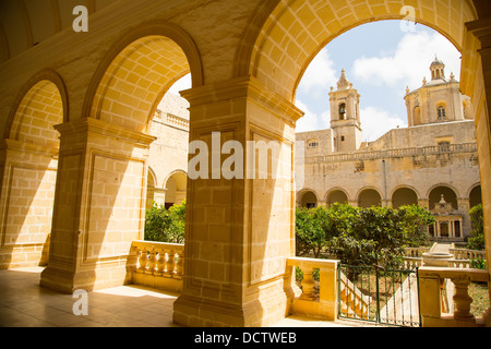 L'église Saint Dominique à Rabat, Malte. Banque D'Images