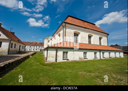 Ancienne synagogue à Tykocin, Amérique du Nord Est de la Pologne. Banque D'Images