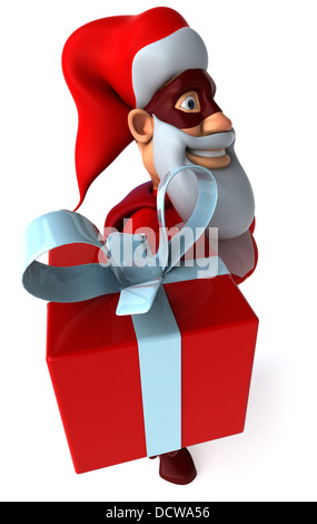 Super santa claus Banque D'Images