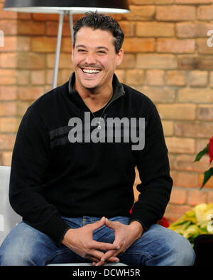 Boston' Rob Mariano apparitions sur les ondes de CTV Marilyn Denis Show la promotion de sa nouvelle série télévisée "Autour du monde en 80 manières'. Toronto, Canada - 25.11.11 Banque D'Images