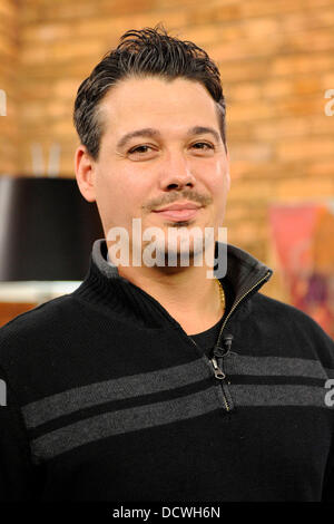 Boston' Rob Mariano apparitions sur les ondes de CTV Marilyn Denis Show la promotion de sa nouvelle série télévisée "Autour du monde en 80 manières'. Toronto, Canada - 25.11.11 Banque D'Images