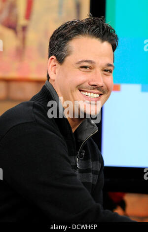 Boston' Rob Mariano apparitions sur les ondes de CTV Marilyn Denis Show la promotion de sa nouvelle série télévisée "Autour du monde en 80 manières'. Toronto, Canada - 25.11.11 Banque D'Images