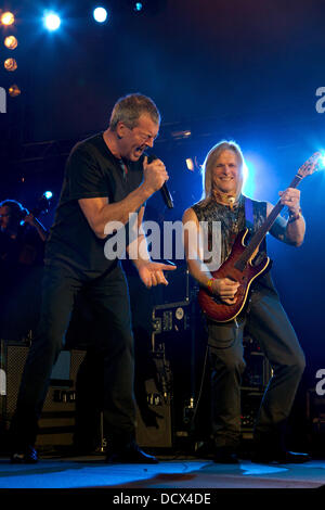 Ian Gillan et Steve Morse Deep Purple en concert à Göteborg Göteborg, Suède - 10.12.11 Banque D'Images