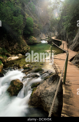 Cerrada de Elías gorge, dans la rivière Borosa, parc naturel de Cazorla, Segura y las Villas, Jaén, Espagne Banque D'Images