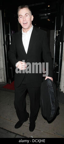 Gary Rhodes au Strictly Come Dancing a tenu à un pour un seul Club - Départ Londres, Angleterre - 19.12.11 Banque D'Images