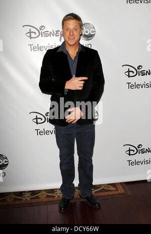 Alan Tudyk Disney ABC Television Group accueille les "TCA Winter Press Tour" tenue à l'hôtel Langham Huntington - Arrivées Pasadena, Californie - 10.01.12 Banque D'Images