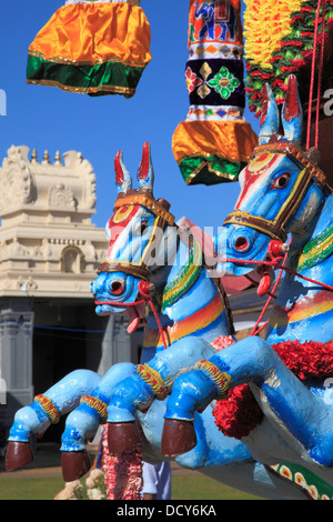 Thaipusam fête hindoue, chariot, Montréal, Canada, Banque D'Images