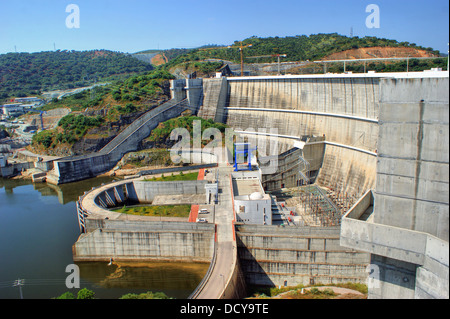 Alqueva dam en Alentejo, Portugal Banque D'Images