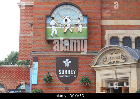 Londres, Royaume-Uni. 21 août 2013. Jour 1 de la 5e Test Match Investec à l'Ovale. 'La cendre' Credit : Ashok Saxena/Alamy Live News Banque D'Images