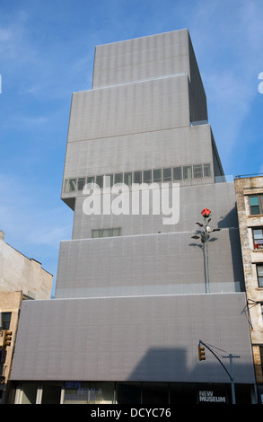 Le nouveau musée sur le Bowery à New York City, USA Banque D'Images