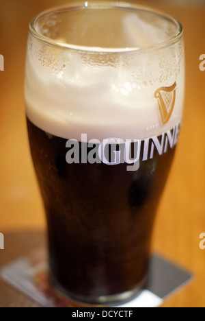 Pinte de Guinness Banque D'Images