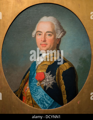 Victor-François, duc de Broglie, maréchal de France - Anonyme - Musée de l'armée Hôtel National des Invalides / huile sur toile Banque D'Images
