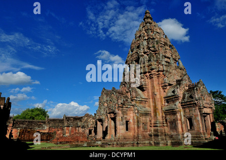 Parc historique de Phanom Rung situé à Buriram province, le nord-est de la Thaïlande Banque D'Images