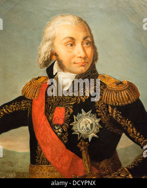 19e siècle - Jean-Baptiste Jourdan, Maréchal de l'Empire - Charles François Phelippes 1834 Musée de l'armée de l'huile sur toile Banque D'Images