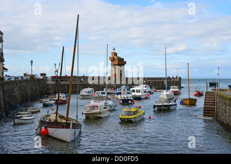 Port de Lynmouth, Lynmouth, Devon, Angleterre, Royaume-Uni Banque D'Images