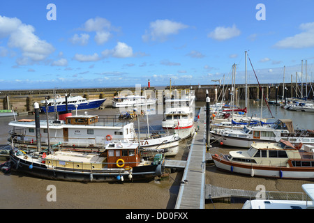 Harbour Marina, Watchet, Somerset, England, United Kingdom Banque D'Images