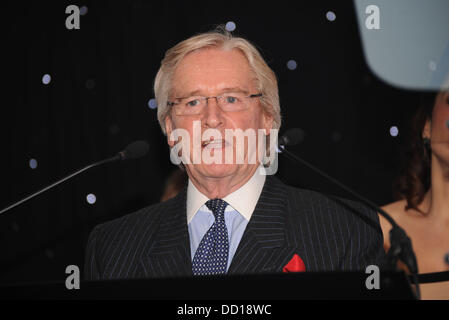 William Roache MBE Leicester Mercury Sports Awards - à l'intérieur de Leicester, Angleterre - 19.01.12 Banque D'Images