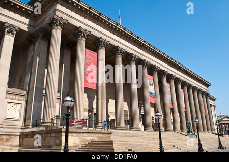 St George's Hall, Liverpool, Royaume-Uni Banque D'Images