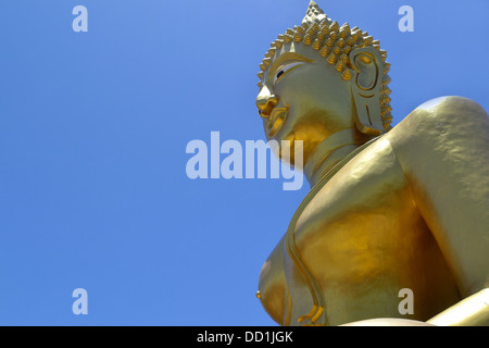 Big Buddha image à Pratumnak Hill Pattaya - Wat Khao Phra Yai Banque D'Images