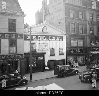 Bell Inn Nottingham probablement 1950 Banque D'Images