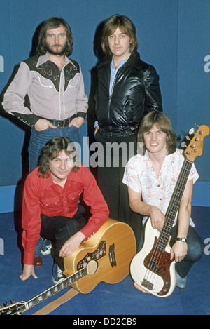 Groupe de rock écossais bleu sur 1973 Banque D'Images