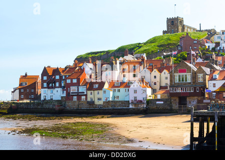 Whitby Harbour Yorkshire Angleterre UK Banque D'Images