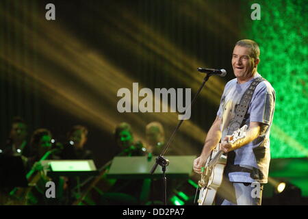 Sopot, Pologne 23, Sopot Août Haut de la page festival à Opéra de la forêt. Sur la photo : Le groupe Kobranocka il se produit sur la scène Crédit : Michal Fludra/Alamy Live News Banque D'Images