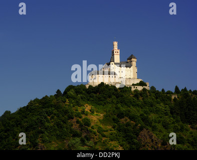 Niederfell, Marksburg, Rhine-Palatinate, Allemagne Banque D'Images