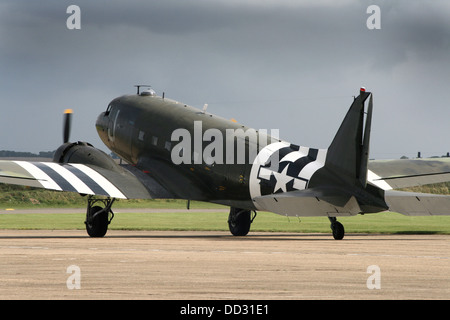 D-Day Douglas DC-3 Dakota Banque D'Images