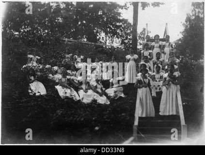 Photographie probablement faite par Charles r. Scott, un employé de l'école de formation de seneca, surintendant de Horace b... - - 251695 Banque D'Images