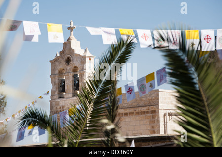 L'église de Bethphagé sur le Mont des Oliviers, aussi connu comme le "Dimanche des Rameaux Église'. Banque D'Images