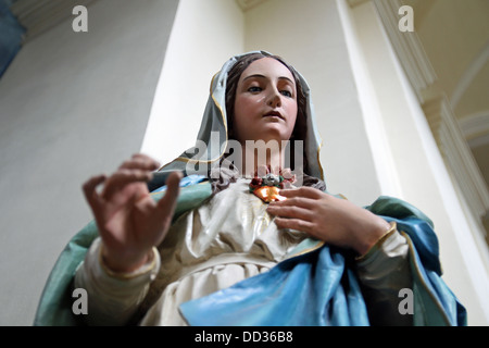 À l'intérieur de l'Église des Bernardins (Brownriar) qui est situé au pied de la colline de Wawel. Banque D'Images