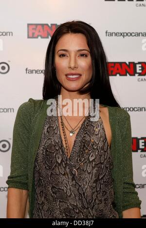 Toronto, ON. Août 24, 2013. Jaime Murray lors d'une comparution dans le cadre de la FAN EXPO CANADA - Jour 3 SAT, Metro Toronto Convention Centre, Toronto, le 24 août 2013. Credit : Nicole Springer/Everett Collection/Alamy Live News Banque D'Images