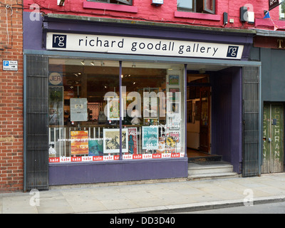 Richard Goodall Gallery de Thomas Street Manchester UK Banque D'Images