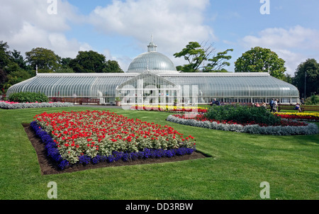 Kibble Palace dans les jardins botaniques de Glasgow en Écosse Banque D'Images