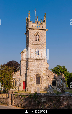 Dans l'église St Giles Vaux , Wiltshire , Angleterre , Angleterre , Royaume-Uni Banque D'Images