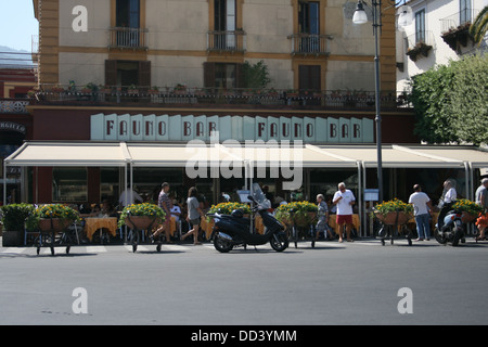 La Fauno Bar, Sorrento, Amalfi, Italie Banque D'Images