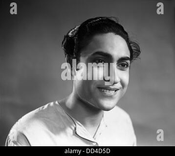 Bollywood acteur indien Ashok Kumar à Bombay Talkies film Janma Bhoomi 1936 Banque D'Images