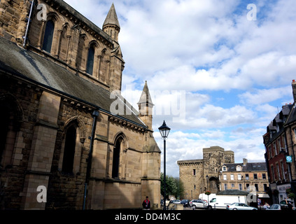 Abbaye de Hexham, Hexham, Northumberland, Angleterre Banque D'Images