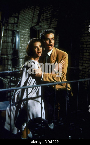 WEST SIDE STORY - Geoge Chakiris Natalie Wood - Réalisé par Robert Wise - Mirisch Photos 1961 Banque D'Images