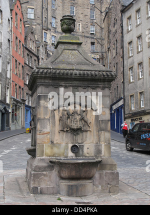 L'arc de l'Ouest, bien sur l'angle de West & Bow Grassmarket, Édimbourg, Écosse, Royaume-Uni Banque D'Images